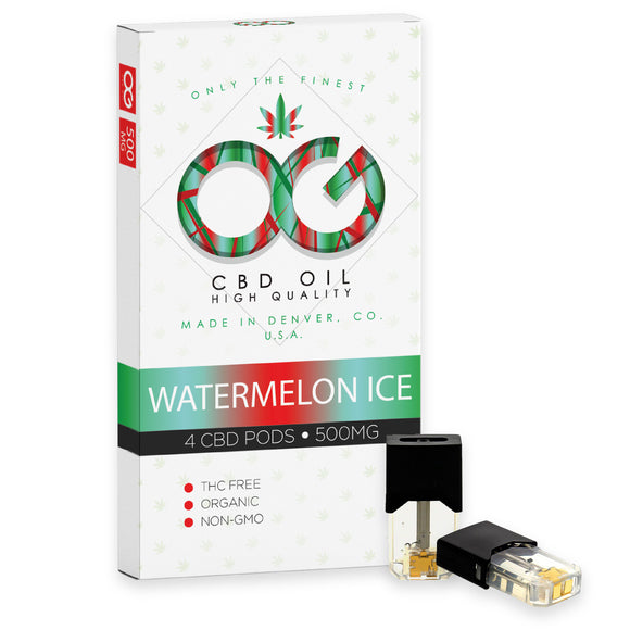 OG Labs - Watermelon Ice CBD Pods (Pack of 4)