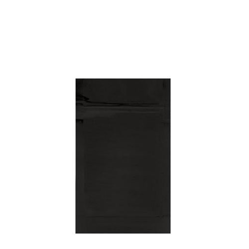 Mylar Bag Opaque Black 1/4 Oz - 7 Grams (100, 500 or 1,000 Count)