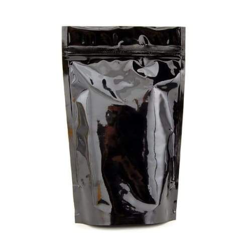 Mylar Bag Opaque Black 1/8 Oz - 3.5 Grams (500 or 1,000 Count)
