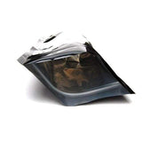 Mylar Bag Vista 3 x 5 Black/Clear 1/8 Oz - 3.5 Grams - 3x5" (100, 500, or 1,000 Count)