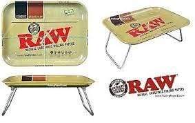 Raw Natural Rolling Dinner Tray