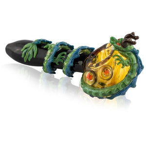 Empire Glassworks - 4" Spoon Pipe - Dragon Sphere