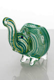 Small elephant glass hand pipe