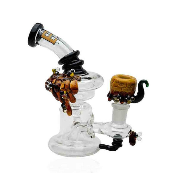 Empire Glassworks - Recycler Mini Rig - Beehive