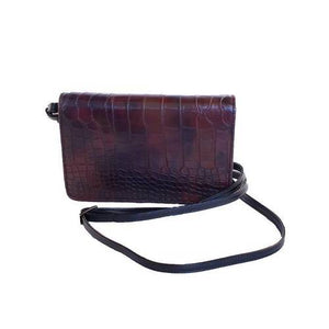 Erbanna Smell Proof Bag with both Crossbody and Wristlet Strap - KAM - 7.5" x 5" x 1.5" - Colors