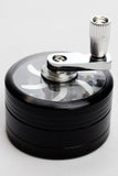 3 parts infyniti aluminium herb grinder with handle