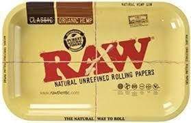 Raw Natural Rolling Small Tray