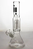 12" infyniti glass 4-arm beaker Bong