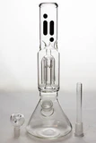 12" infyniti glass 4-arm beaker Bong