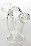 Glass blunt bubbler