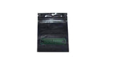 Mylar Bag Black & Clear 1/2 Gram (100, 500, or 1,000 Count)