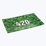 V-syndicate- 420 Green Glass Rollin' Tray