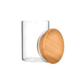 Glass Bottle Wooden Lid 1 oz (200 Count)