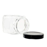 2 oz Square Glass Jar (240 Count)