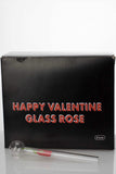 Happy valentine love rose Oil burner pipe