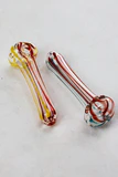 3" Soft glass 4304 hand pipe pack  (10 ea / pack)