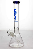 11.5" Valcano beaker glass water bong