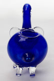 Standing elephant solid color glass hand pipe