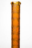 17 in. Genie Metallic 7 mm graphic glass beaker bong