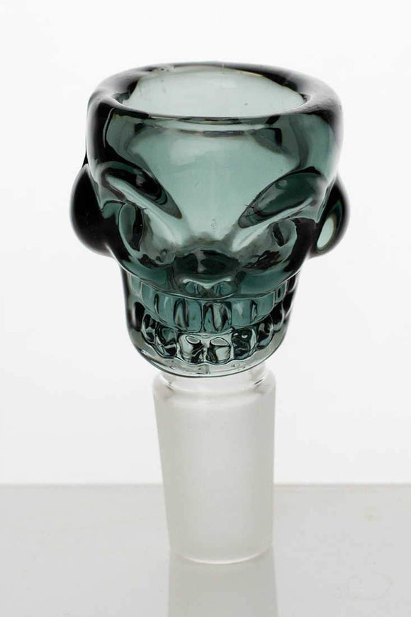 Skull shape glass large bowl
