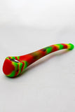 9" Genie Silicone hand pipe with metal bowl