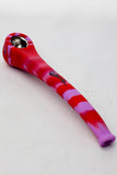 9" Genie Silicone hand pipe with metal bowl