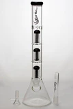 14" genie triple 5 arms percolator water bong