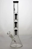 14" genie triple 5 arms percolator water bong