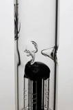 14" genie triple 5 arms percolator water bong