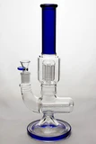 14 inches 8 arms percolator and inline diffused water bong