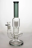 14 inches 8 arms percolator and inline diffused water bong