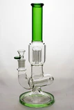 14 inches 8 arms percolator and inline diffused water bong