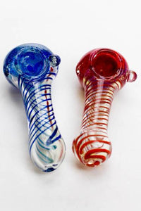 3.75" Soft glass 4925 hand pipe