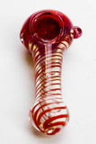 3.75" Soft glass 4925 hand pipe