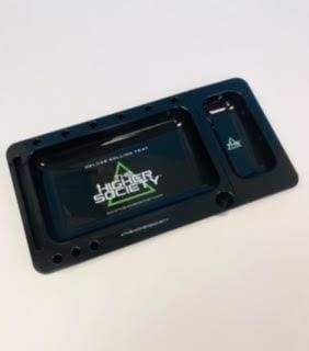 High Society Rolling Tray Black Color (1 Count)