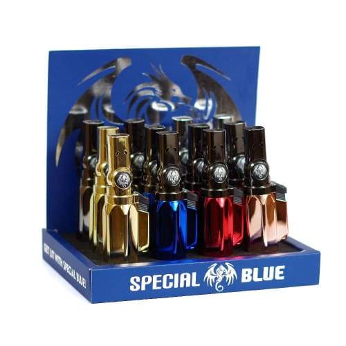 Special Blue Lighter The Laser Lighter Assorted Colors (12 Count) Display