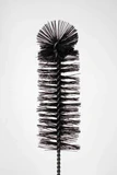 16 in. Nylon tube black brush