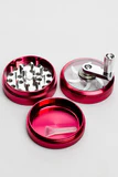 3 parts infyniti aluminium herb grinder with handle