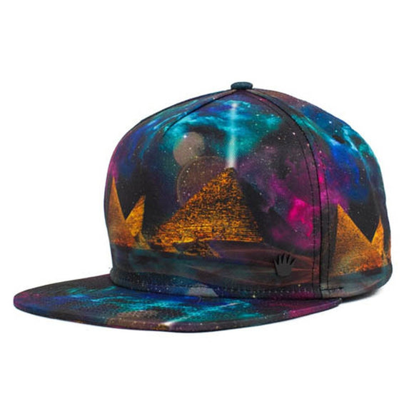 No Bad Ideas - Snapback Cap - Stargaze (Multi/Ancient Alien)