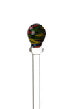 Glass concentrate colorful ball dabber