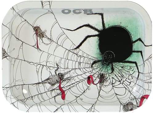 OCB Rolling Tray - Spider (Small, Medium or Large) (1 Count)