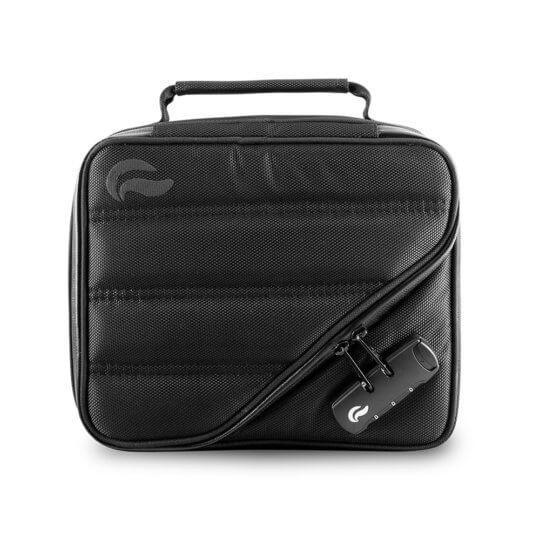 Skunk Pilot Bag w/ Combination Lock Black