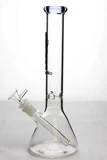 11.5" Valcano beaker glass water bong