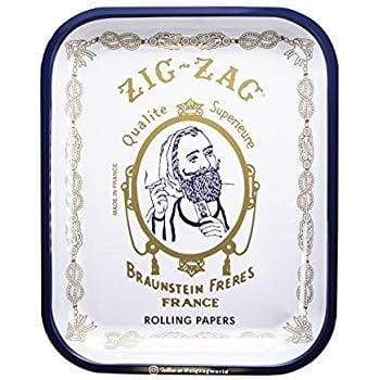 Zig Zag Large Rolling Tray White (1 Count)
