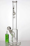 17" GENIE thick glass bong with liquid cooling freezer