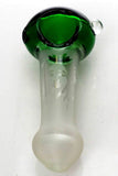 Sandblasted Picture  glass hand pipes