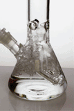 11.5" Valcano beaker glass water bong