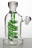 Double-coil diffuser ash catchers