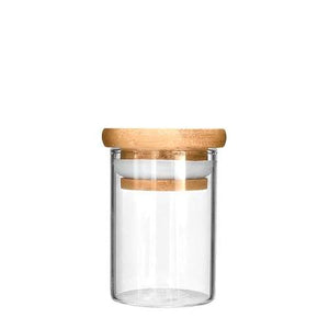 Glass Bottle Wooden Lid 2 oz (200 Count)