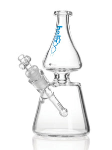 Grav Labs 8.75" Helix Beaker Water Pipe - Clear